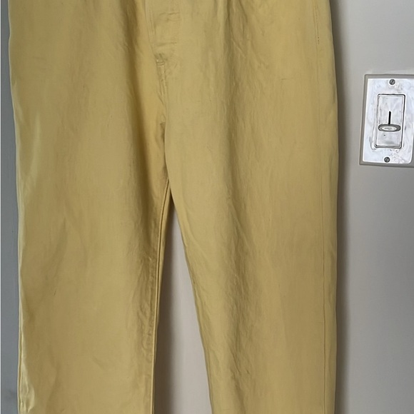 Cropped yellow original Levis 501s 27x26 - Picture 3 of 8